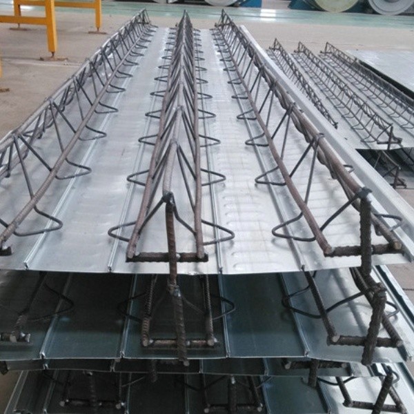 High Concrete Load Capacity Truss Deck Unsupported Formwork Corrosion Resistant