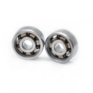 Peek Cage Si3n4 Hybrid Ceramic Bearings S623C 3x10x4mm