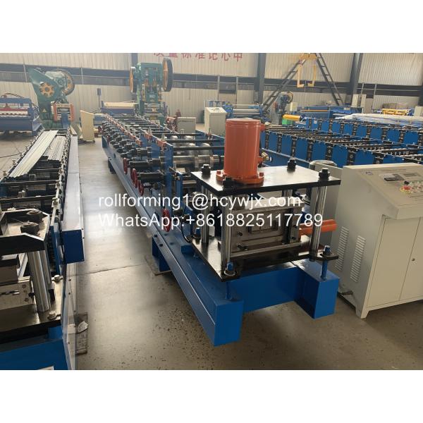 Buy Automatic Galvanized Cz Purlin Roll Forming Machine 15 Rows at wholesale prices