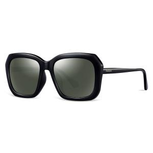 China TAC Polaroid Sunglasses Women , White Frame Sunglasses Black Metal Temples on sale