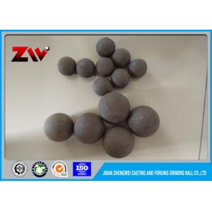 China Mining Forged Grinding Steel Balls 1 - 5 Inch Solid For Ball Mill on sale