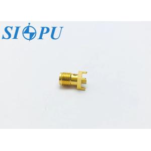 SMA Female RF Coaxial Connector – PCB Soldering Socket