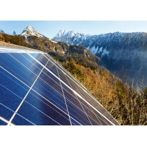 China Blue 72 Cell Solar Power Panels , Off Grid Solar Modules Customized Size on sale