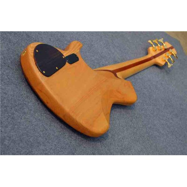 Custom Shop ELM Body Maple Fingerboard Bass Guitar China 6 String Bass Guitar Fingerboard Free shipping
