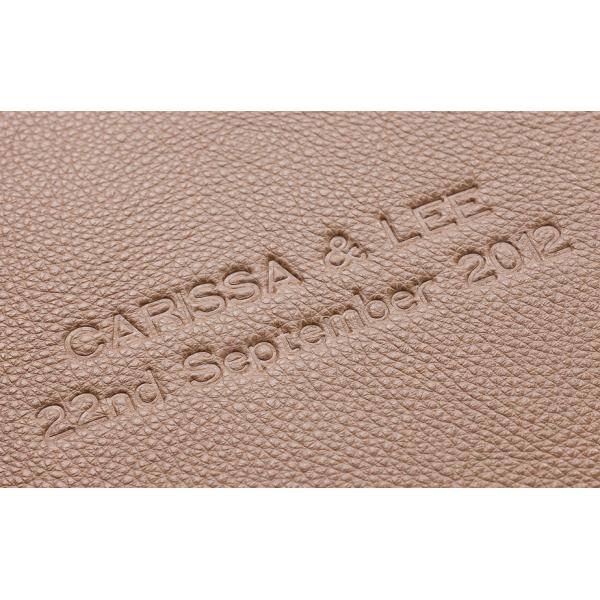 Buy Private Handmade Coffee Leather Professional Flush Mount Wedding Albums 7 x 5 at wholesale prices