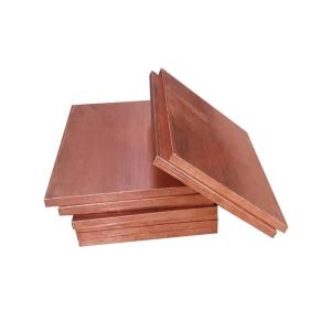 High Quality T2 Red Copper Sheet For Multiple Applications With Glaze Surface