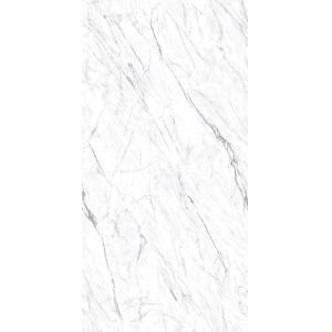 Foshan Supplier Living Room Porcelain Floor Tile Full Body Carrara White Marble