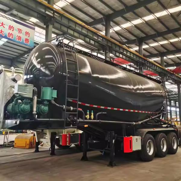 Buy 3 Axle Cement Tanker Semi Trailer Fly Ash Transport at wholesale prices