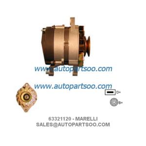 Quality 63321120 63320003 - MARELLI Alternator 12V 55A Alternadores for sale
