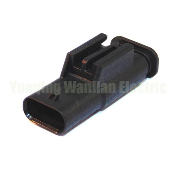 Buy 3 pin 872-658-501 872-658-521 Auto Electric waterproof wire harness plug connector at wholesale prices