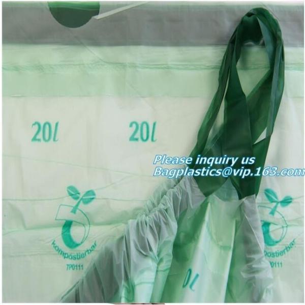 biodegradable compostable eco friendly orn starch dry cleaning laundry bag,
