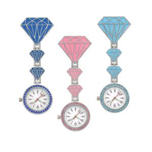 Cute Nurse watch Hard Plastic Cartoon image Nurse Hanging Watch Smiling Face