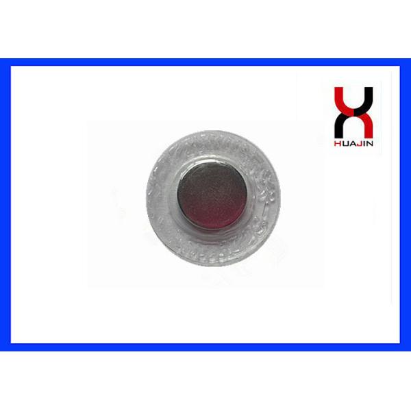 Round Magnetic Snap Buttons / Hidden Magnetic Closure With PVC , TPU Cover