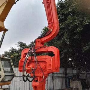 3400 Frequency Hydraulic Pile Drilling Equipment For Excavator With 8 Eccentric