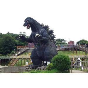Dinosaur Godzilla Statue With Sensor And Remote Control Starting System