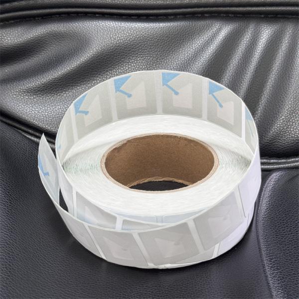 Anti Theft RF Soft Label EAS 8.2MHz 30 X 40mm Coated Paper Without Bar Code