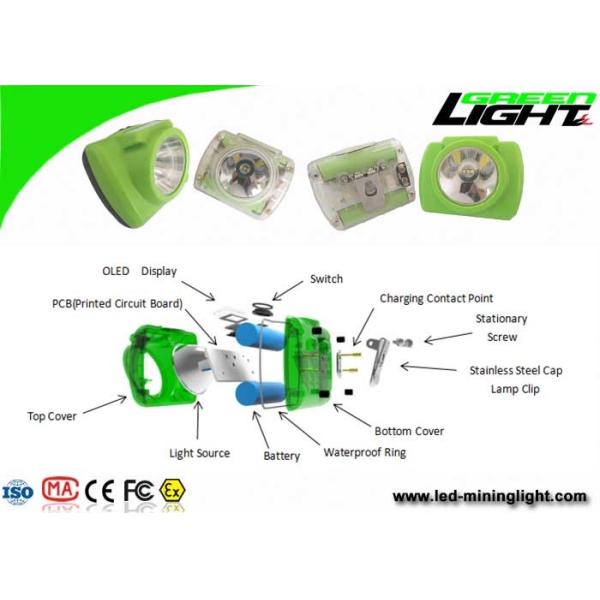Quality High Brightness 13000lux Rechargeable LED Headlamp IP68 Low Power Warning Function for sale