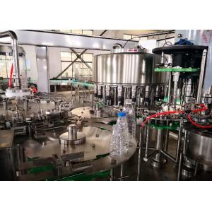 13000BPH PLC Linear Mineral Water Filling Equipment SUS304 ISO