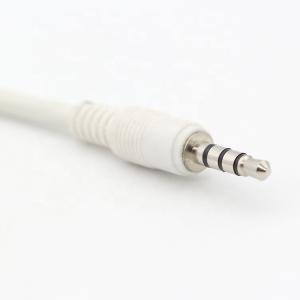 Custom White 3.5mm TRRS Audio DC Jack to JST Connector 2.0mm 2.54mm Pitch