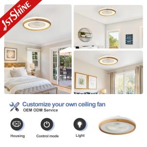 110-240V/50Hz-60Hz Input Voltage Stylish LED Ceiling Fan with 360 Degree Air