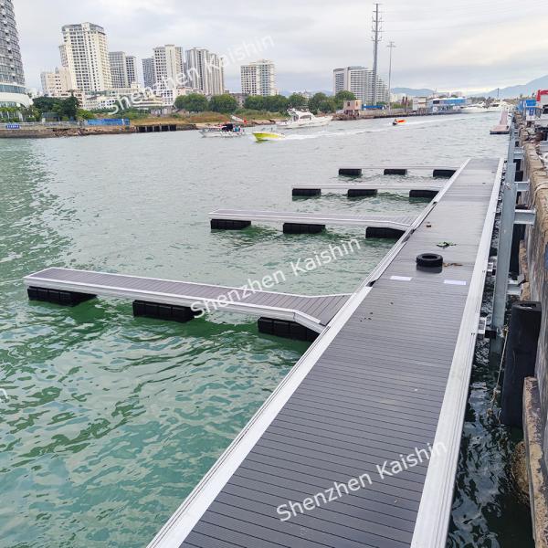 Buy Aluminum Floating Platform Yacht Dock Marina Construction Project at wholesale prices