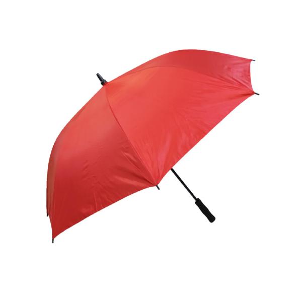 Buy UV Protection 190T Polyester Fabric Straight Umbrella With Silver Coating at wholesale prices