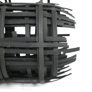 High Tenslie Strength Biaxial Welding Steel Plastic Composite Earthwork Geogrid