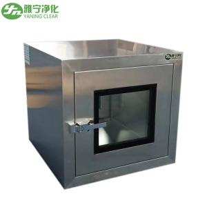 Ductless Cleanroom Pass Box High Temperature Sterilization / Drying Function