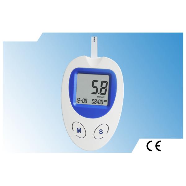Color Box Package Blood Diabetes Glucose Meter with 25pcs Test Strip