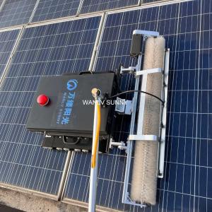 -Supplied Solar Panels Cleaning Robot for Distributed Outdoor Photovoltaic