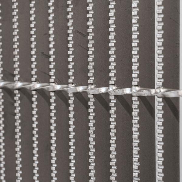 Welding Stainless Steel Steel Grating With 30mm Bearing Bar Spacing Flat Bar