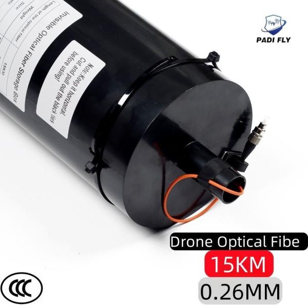 Buy Portable 0.27mm 15km Wide Range Unmanned Aerial Vehicle Fiber Optic for Drone Optical Transceiver at wholesale prices
