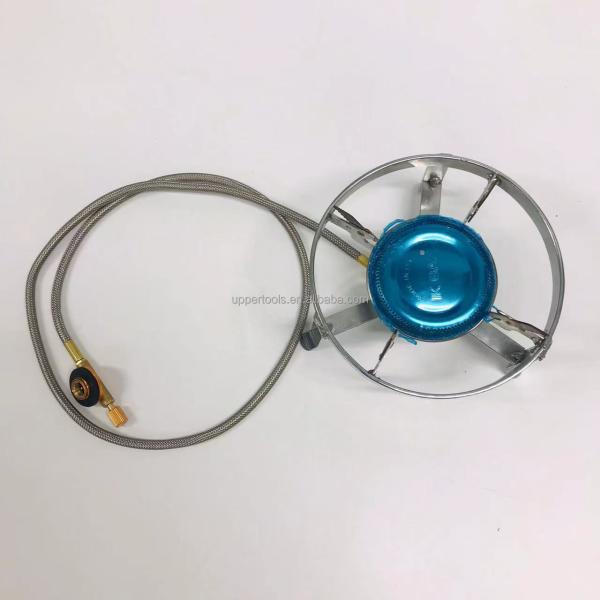 Picnic-Ready Gas Stove Valve Hose Adapter and Cylinder Connector for Outdoor Cooking