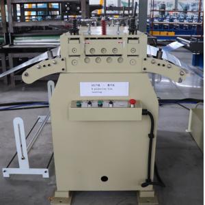 Automatic punching and cut to length production line