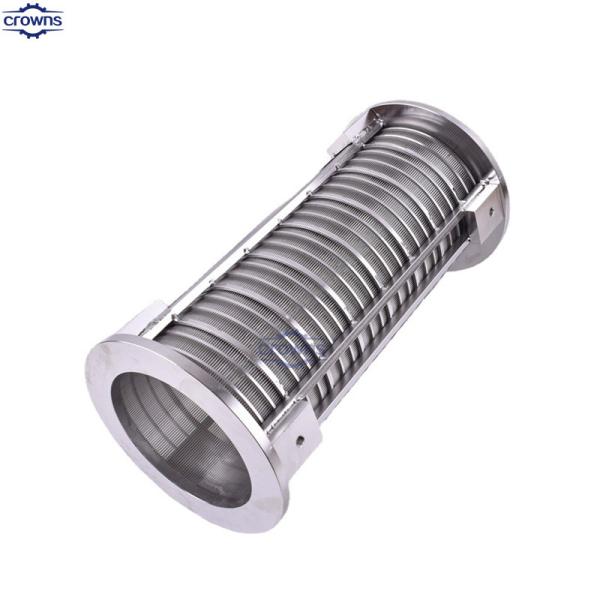 Buy Stainless Steel Wedge Wire Mesh Filters Round Perforated Pipe/Tube at wholesale prices