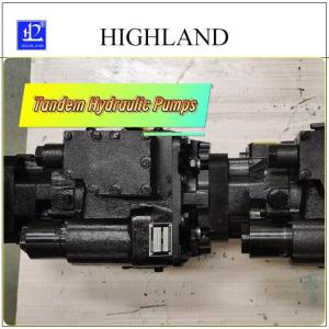 China Custom Design Tandem Hydraulic Pumps For Wide Range Of Displacement on sale