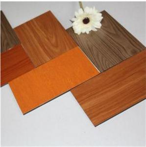 China Wooden Color ACP ACM Aluminum Composite Panel Mould Proof on sale