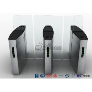 Stainless Steel Access Control Turnstiles , Sliding Turnstile Security Systems