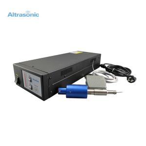 China 30K Ultrasonic Cutting Machine For Plastic Deburring Aided By Robot Arm on sale