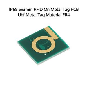 High Frequency RFID On Metal Tag with Dual Frequency Compatibility and Handheld