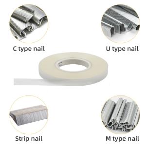 6mm-20mm Hot Melt Adhesive Tape For U/C Nail with 116-145C Activation Temperatur
