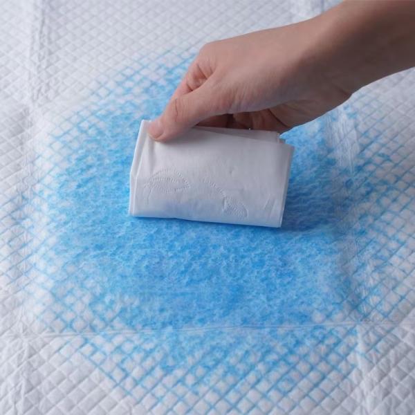 Super Absorption 5 Ply Disposable Adult Underpad Virgin Wood Pulp Waterproof Bed Pads