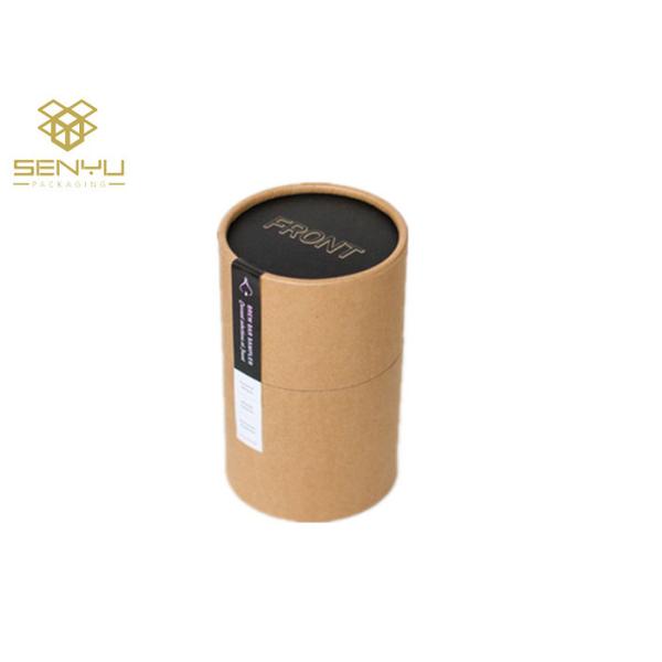 Buy Cylinder Shaped Kraft Paper Tube Packaging Box Round Cardboard For Tea Bag at wholesale prices