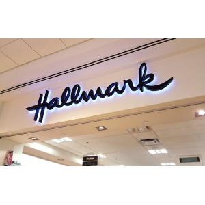 Signage Backlit Logo LED Letters With Soft Warm White Light