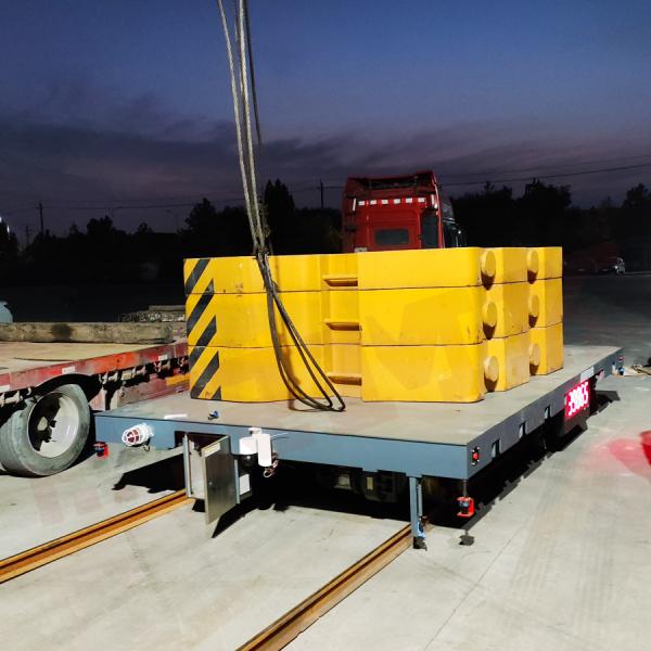 Buy Electric Driven Material Transfer Car Running On Rail Die Plant Coil Transfer Wagon at wholesale prices