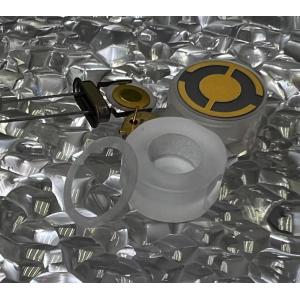 Quartz Endcap For Pressure Sensing With Stable Frequency Temperature Characteris