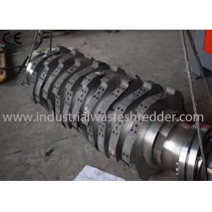Cow Bones Animal Shredder Machine Double Shaft With Customized Capacity