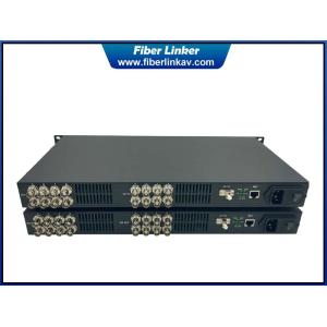 Mini 12G-SDI to fiber converter over single LC/SFP
