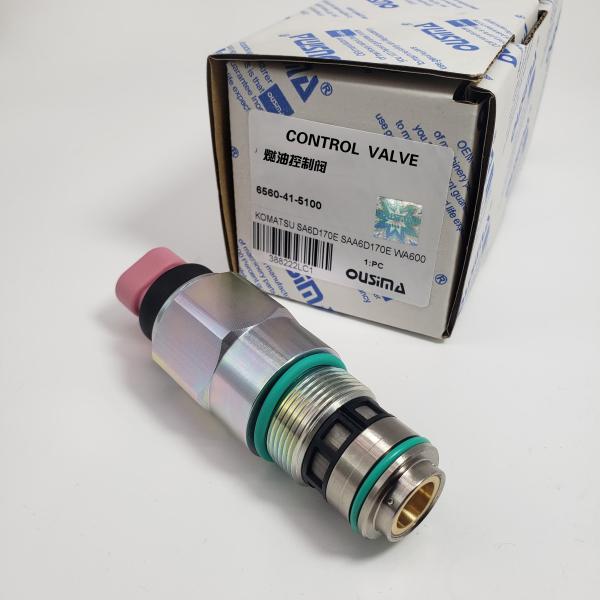 Buy Fuel Control Valve 6560-41-5100 For KOMATSU WA600-3LK SAD170E-3A-7 SAA6D170E-3A at wholesale prices