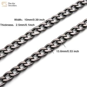 Hardware Accessories Replacement Bag Metal Chain With Buckle